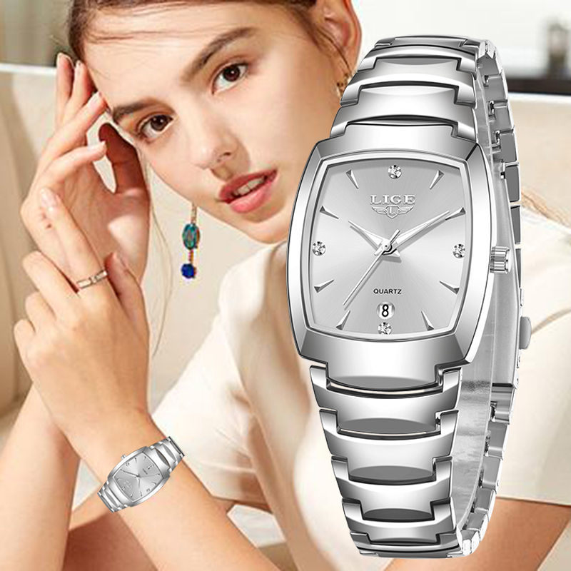 Luxury Women'S Watch - LIGE 2026 Neue Damen-Armbanduhr Business Luxus