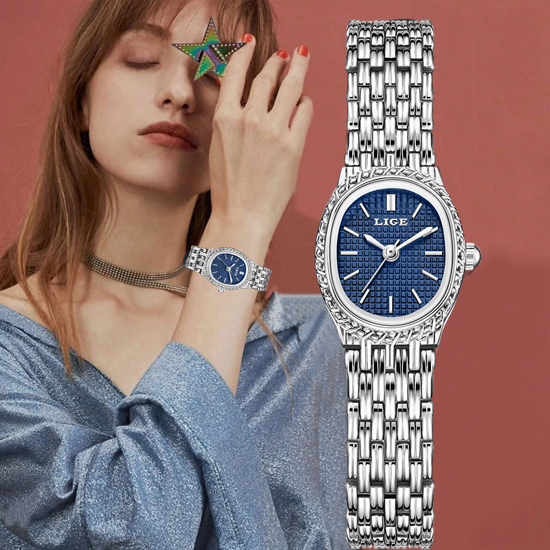 Luxury Women'S Watch - LIGE Mode Luxus Quarz Frau Uhr