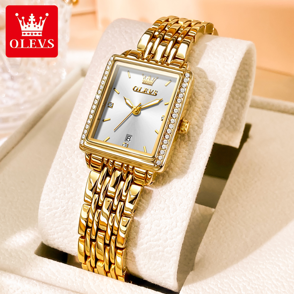 Luxury Women'S Watch - OLEVS 9995 Datumsuhr für Damen Luxuriöse
