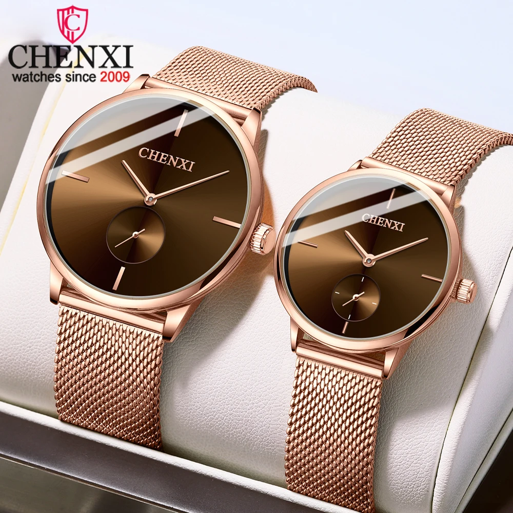Best Luxury Quartz Watch - CHENXI Luxus Wasserdichte Männer Frauen Quarzuhr