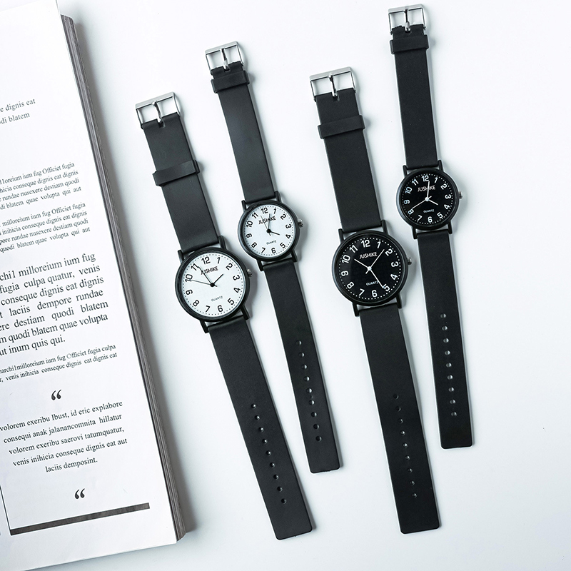 Luxury Women'S Watch - Einfache schwarze Uhr Quarzuhren für Frauen