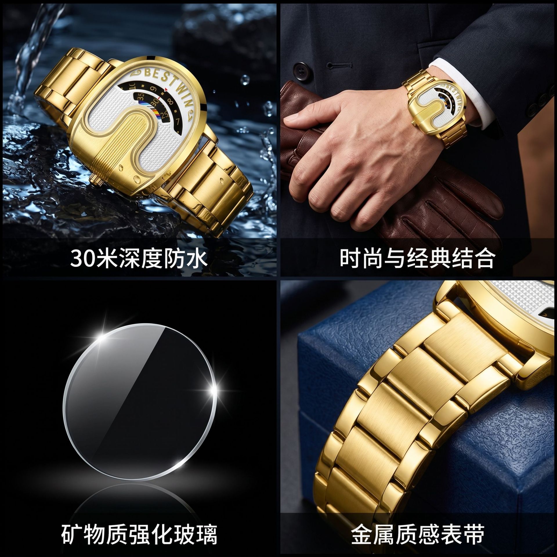 Gold Top Marken-Luxusuhren für – Best Luxury Quartz Watch Bewertung und Preis