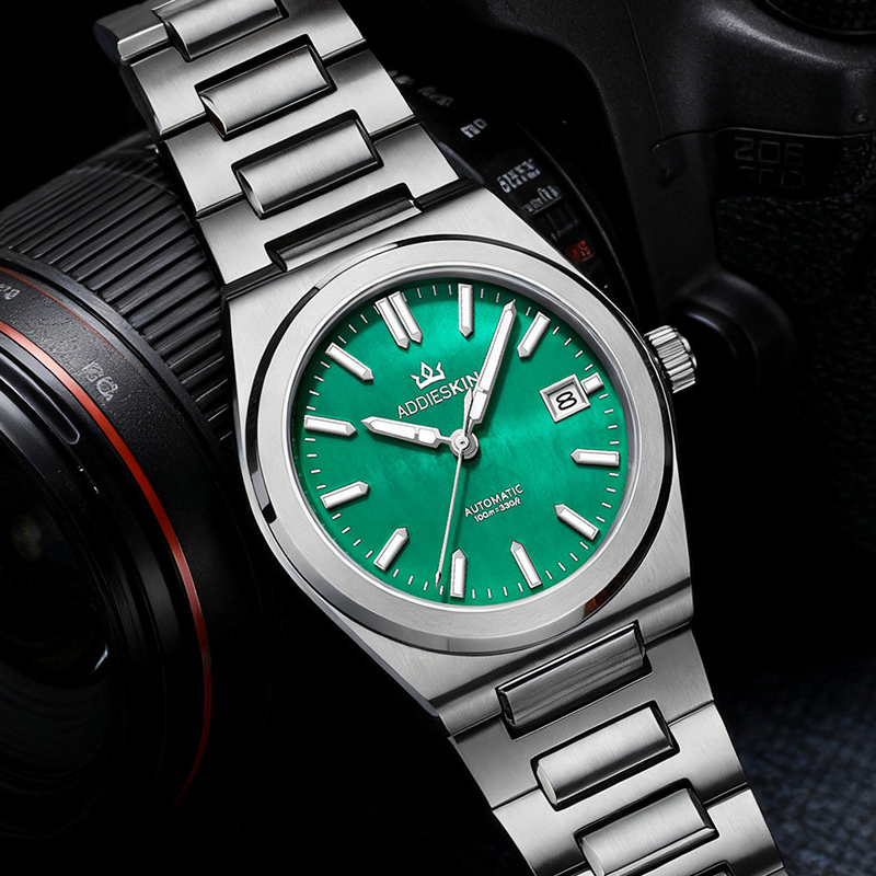 ADDIESKIN K008 Grüne Perlmutt- – Luxury Watch Second Hand Bewertung und Preis