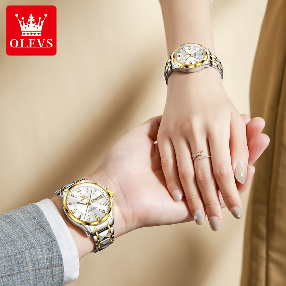 OLEVS 2906 Paar Uhr Original R – Best Luxury Quartz Watch Bewertung und Preis