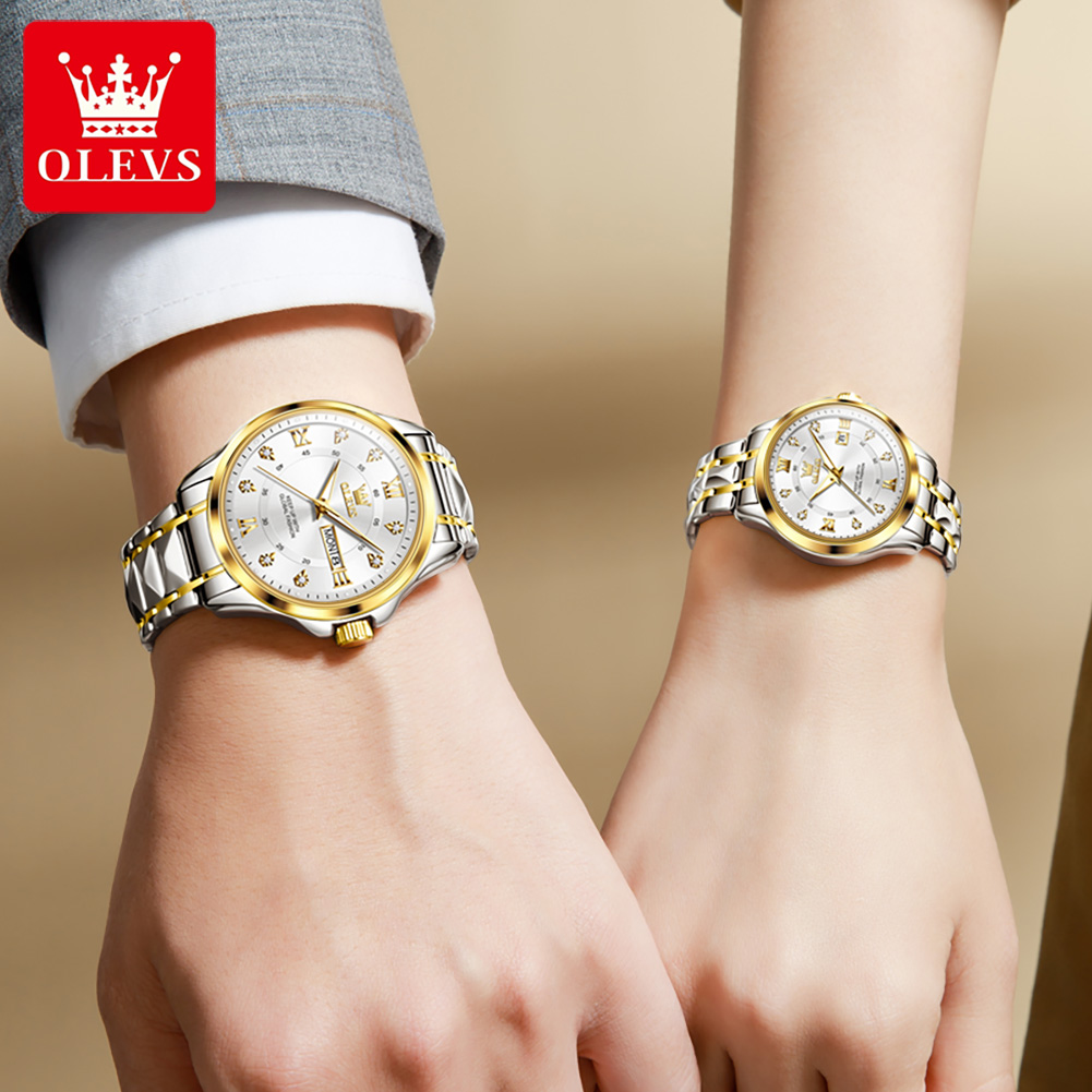 OLEVS 2906 Paar Uhr Original R – Best Luxury Quartz Watch Bewertung und Preis