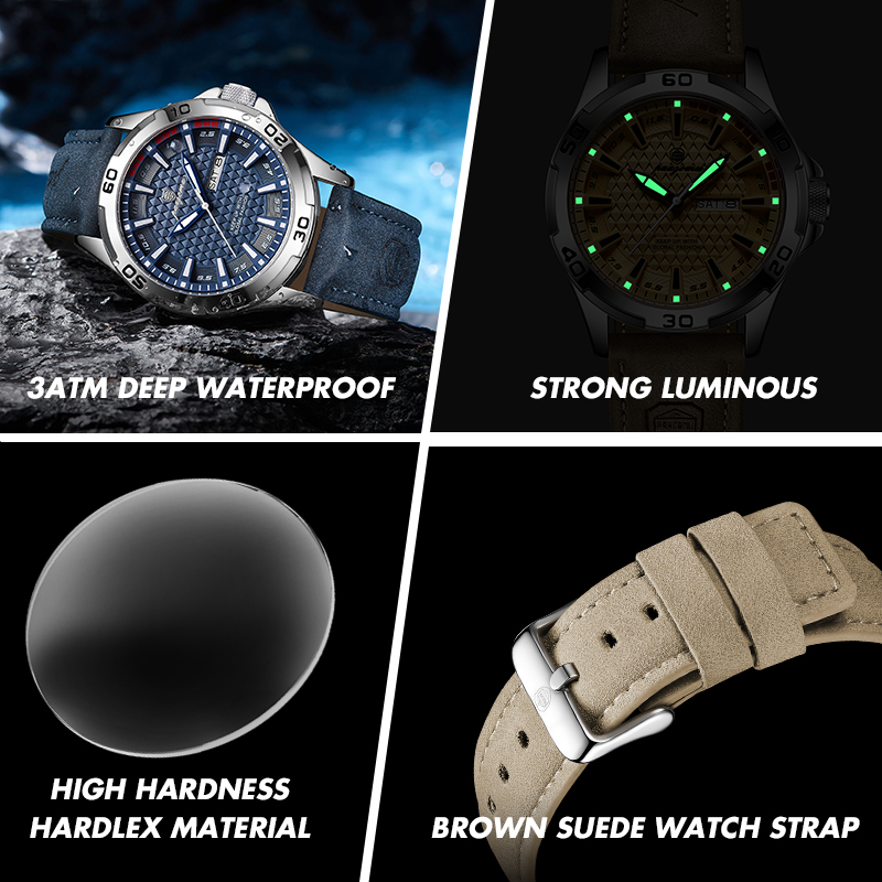 PAAZOMU Business-Herren-Armban – Best Luxury Quartz Watch Bewertung und Preis