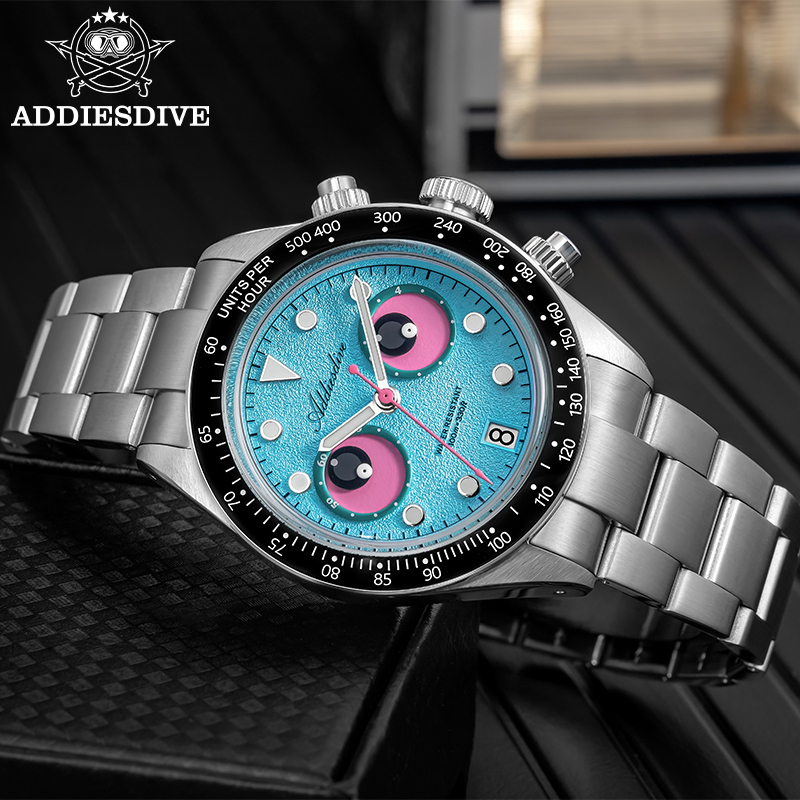 ADDIESDIVE Luxus-Edelstahluhr  – Luxury Watch Second Hand Bewertung und Preis