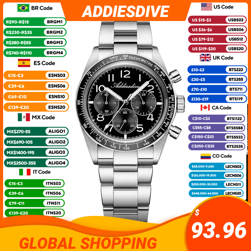 ADDIESDVIE 2026 Herren Chronog – Luxury Watch Second Hand Bewertung und Preis