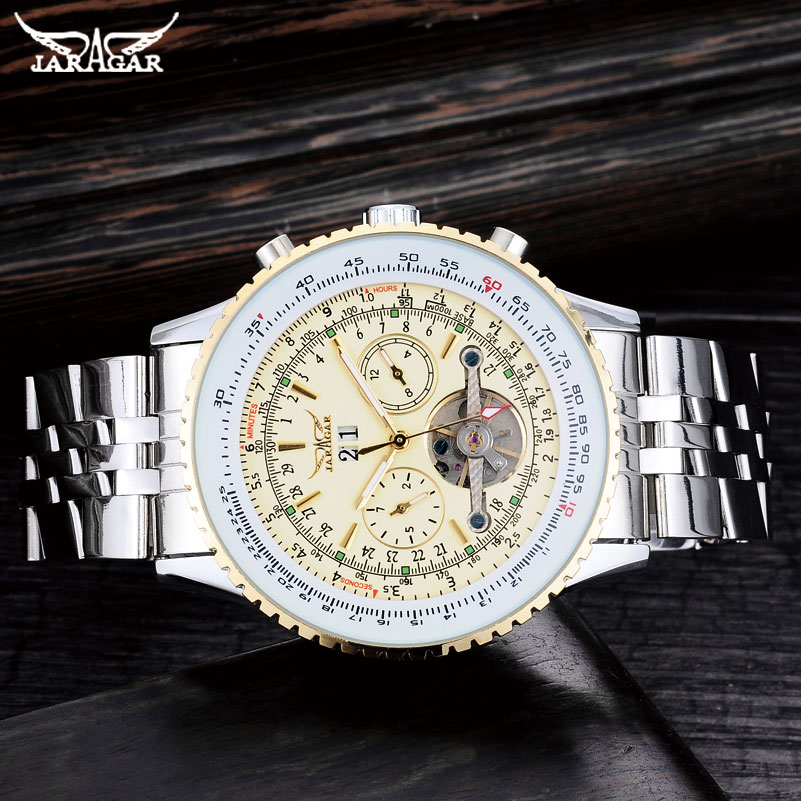 JARAGAR Herren Uhren Luxus Ede – Automatic Pilot Watch Bewertung und Preis