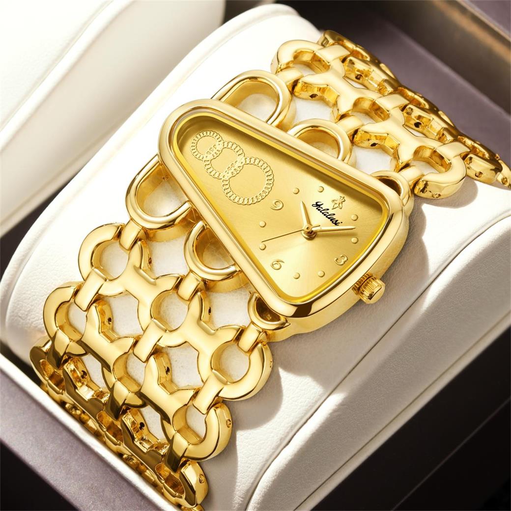 YaLaLuSi Damen-Dreieck-Goldarm – Watch Triangle Luxury Bewertung und Preis