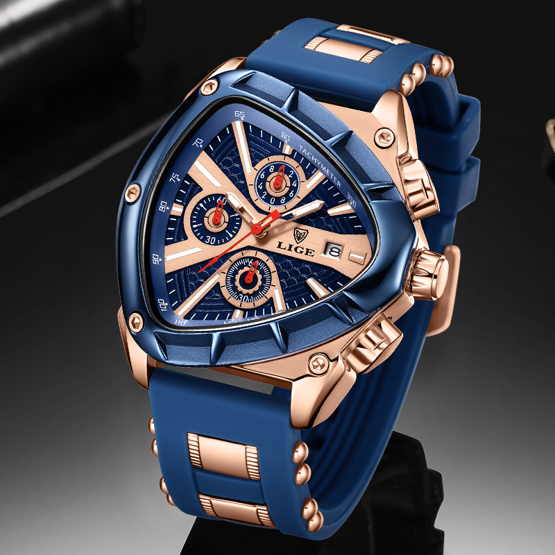 Lige Mode Männer Uhr Dreieck C – Watch Triangle Luxury Bewertung und Preis