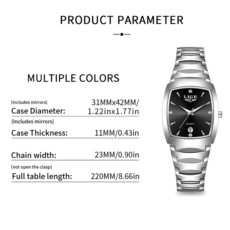 LIGE Uhr frauen Business Luxus – Luxury Women'S Watch Bewertung und Preis