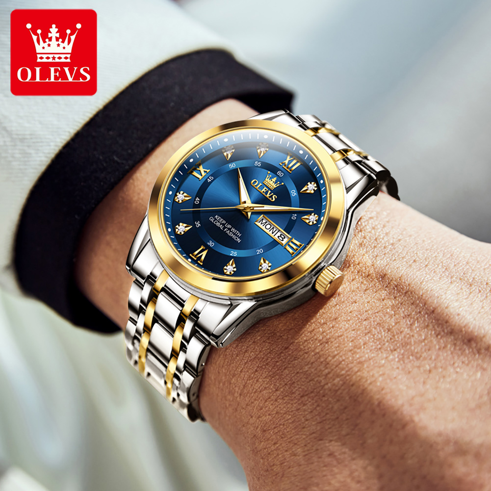 OLEVS Marke Mode herren uhren  – Best Luxury Quartz Watch Bewertung und Preis