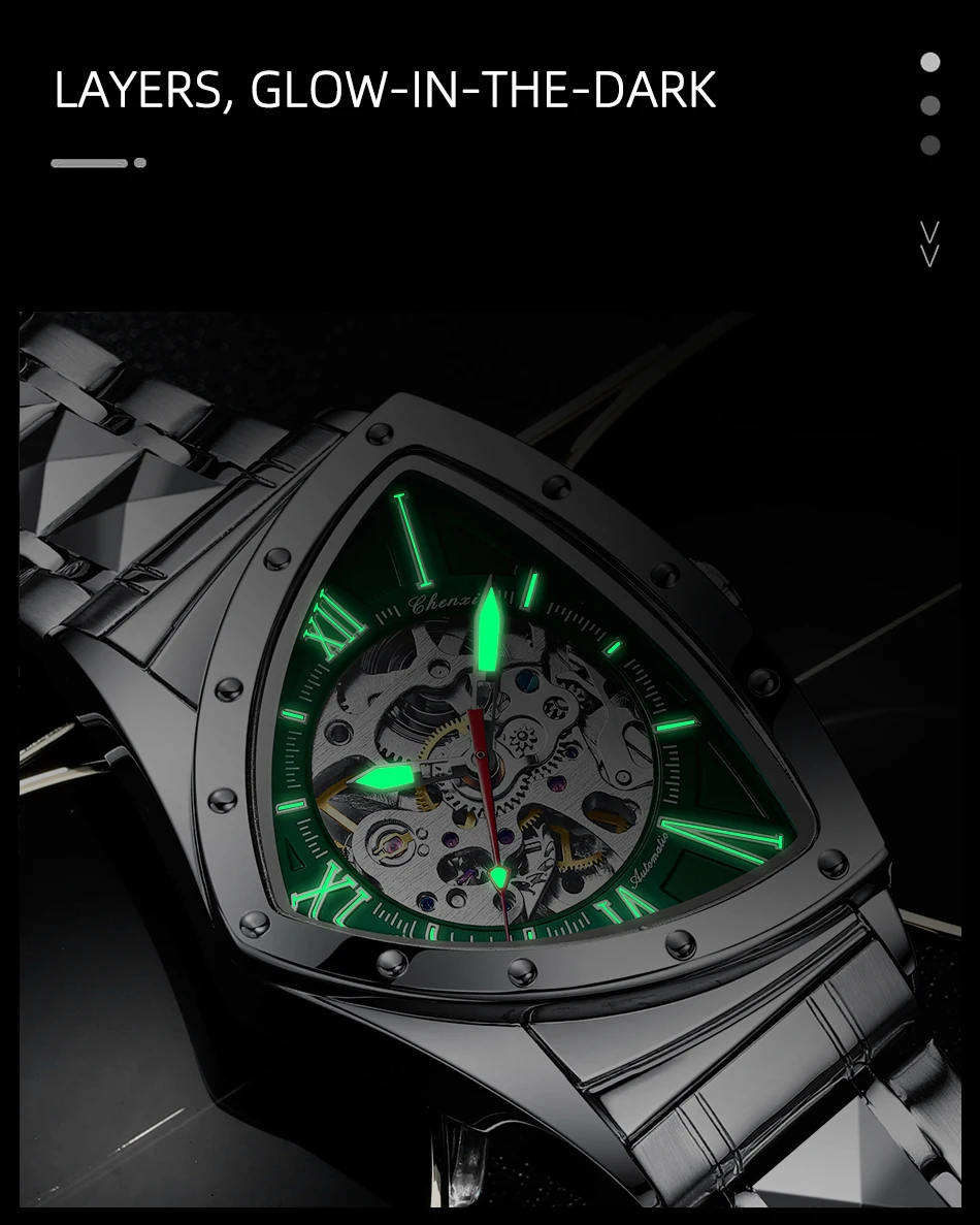 CHENXI Designer Luxus Mode Man – Watch Triangle Luxury Bewertung und Preis