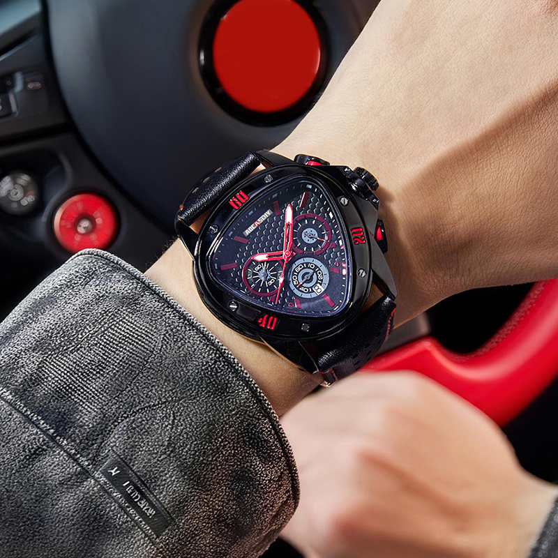 Modische Coole Dreieck-Uhr für – Watch Triangle Luxury Bewertung und Preis