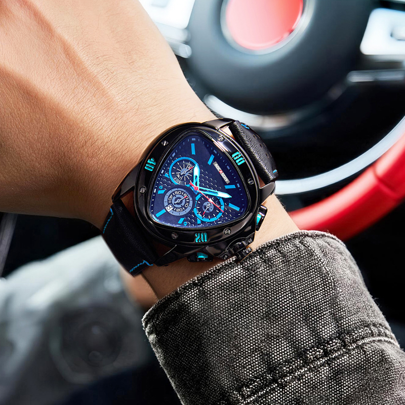 Modische Coole Dreieck-Uhr für – Watch Triangle Luxury Bewertung und Preis