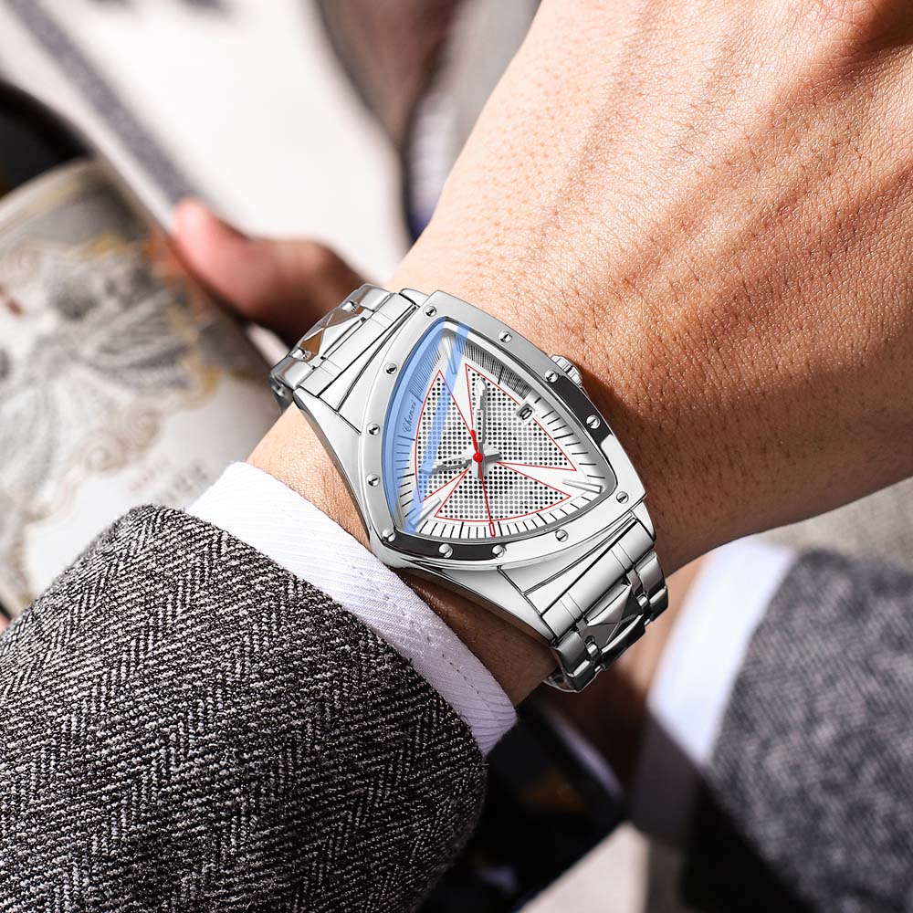 CHENXI Luxus herren Uhr Quarz  – Watch Triangle Luxury Bewertung und Preis