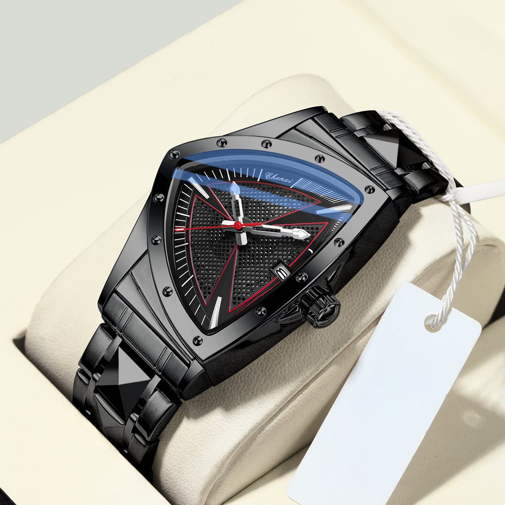 CHENXI Luxus herren Uhr Quarz  – Watch Triangle Luxury Bewertung und Preis