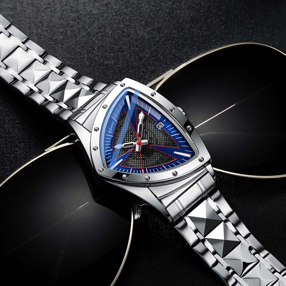 CHENXI Luxus herren Uhr Quarz  – Watch Triangle Luxury Bewertung und Preis