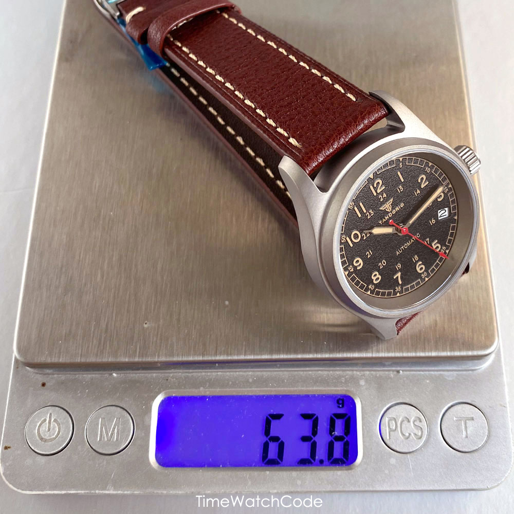 Maßgeschneiderte Uhr Titan NH3 – Automatic Pilot Watch Bewertung und Preis
