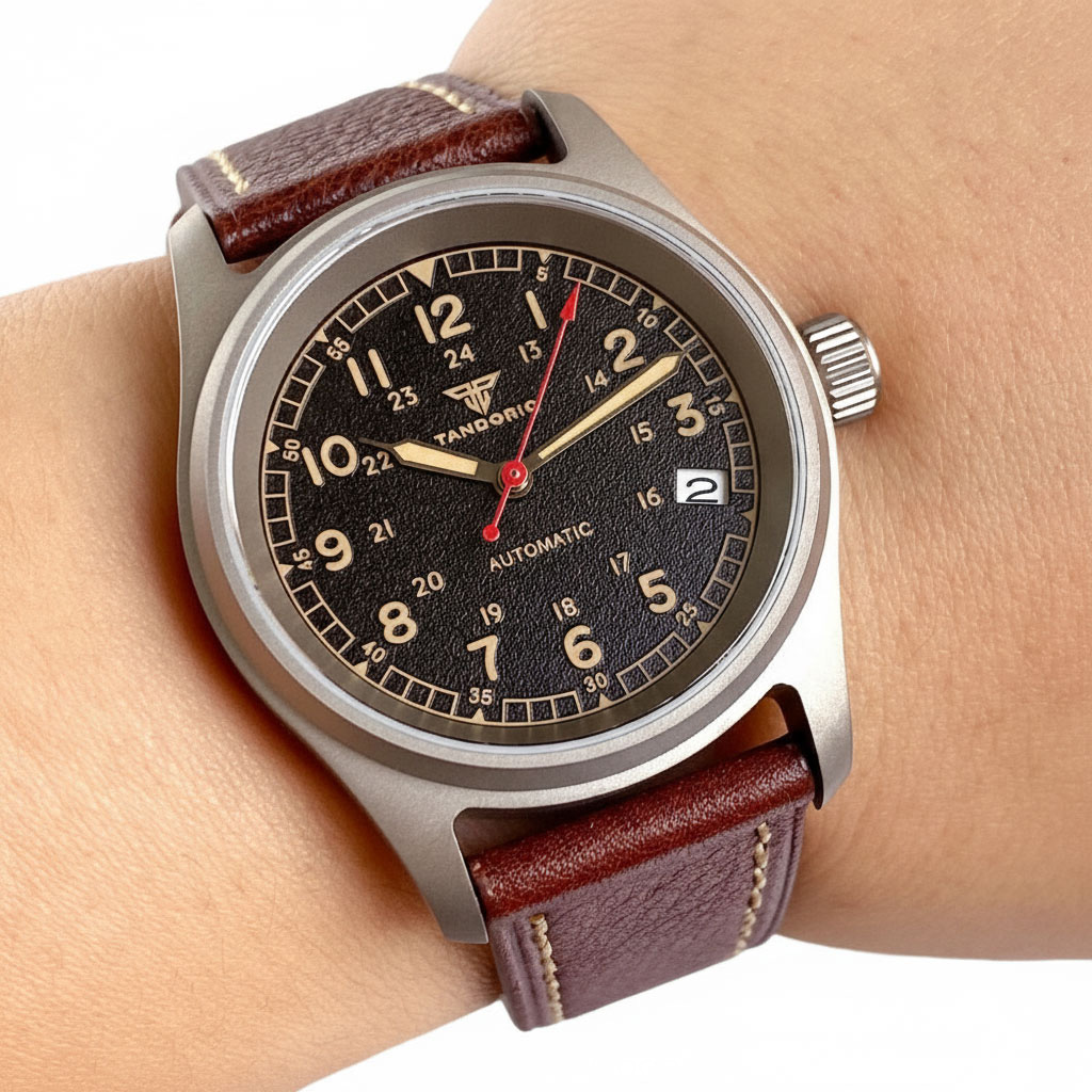 Maßgeschneiderte Uhr Titan NH3 – Automatic Pilot Watch Bewertung und Preis